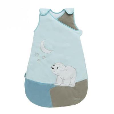 Domiva gigoteuse 0-6 mois flocon l'ourson bleu et marron