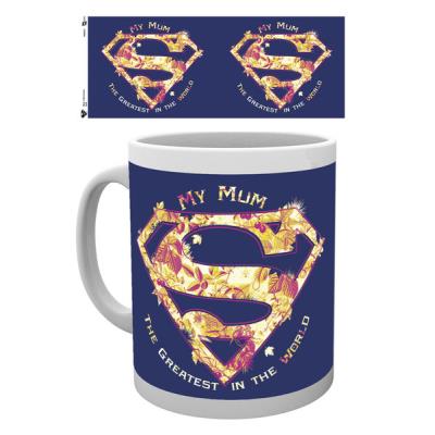 Tasse de ceramique Superman Mothers Day Mum Greatest