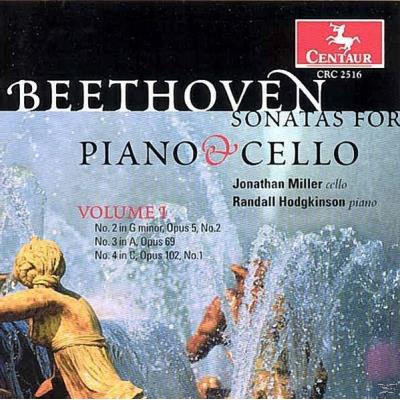 Beethoven: Sonatas for Piano and Cello, Vol. 1