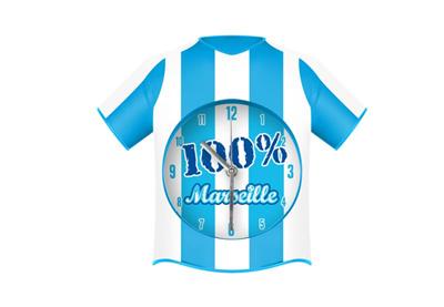 Horloge Foot Maillot Marseille