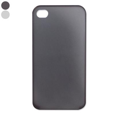 Protection iphone 4 discrète gris transparent gris clair