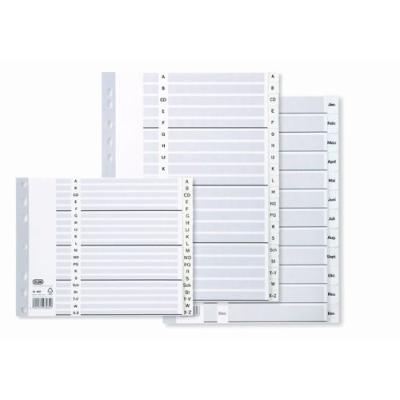 Elba 03481 répertoire alphabétique en plastique a4 20 pages 230 x 297 mm hamelin