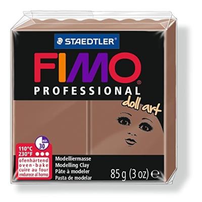 Pâte fimo professional 85 g - doll art - nougat - 8027.78 - fimo 8027-78
