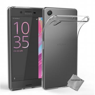 Housse etui coque silicone gel fine pour Sony Xperia X - TPU TRANSPARENT