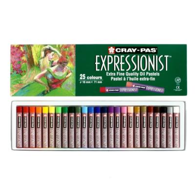 CRAY PAS Bo&icirc;te de 25 pastels &agrave; l'huile Expressionist