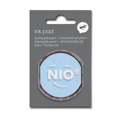 Tampon nio avec encreur calm blue - nio