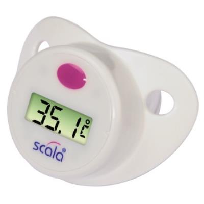 SCALA SC33TM TÉTINE-THERMOMÈTRE POUR BÉBÉ
