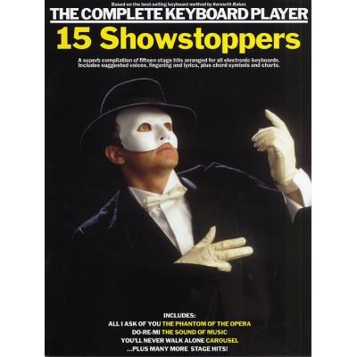 Partitions variété, pop, rock... WISE PUBLICATIONS COMPLETE KEYBOARD PLAYER SONGBOOK - 15 SHOWSTOPPERS - KEYBOARD Musique films - comédies musical