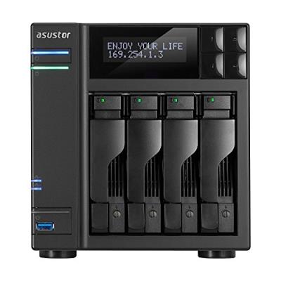 Asustor As7004T Serveur Nas Usb 3.0 Noir 90Ix00E1-Bw3S10