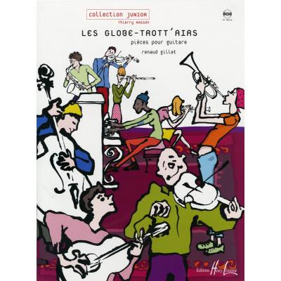 Partitions jazz&blues LEMOINE GILLET RENAUD - LES GLOBE-TROTT'AIRS + CD - GUITARE Guitare