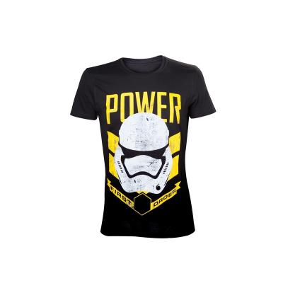 T-Shirt - Star Wars Episode 7 - Homme Storm Trooper Power Noir Taille XL