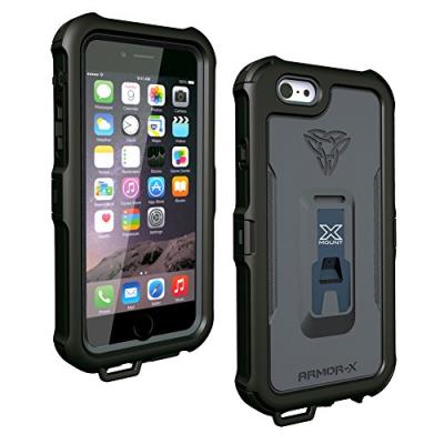 Armor-X etui de telephone etanche IPX7 MX-AP4 IPhone 6 6s- Noir