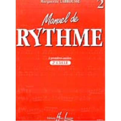 Méthodes et pédagogie LEMOINE LABROUSSE MARGUERITE - MANUEL DE RYTHME VOL.2 Formation musicale - solfège