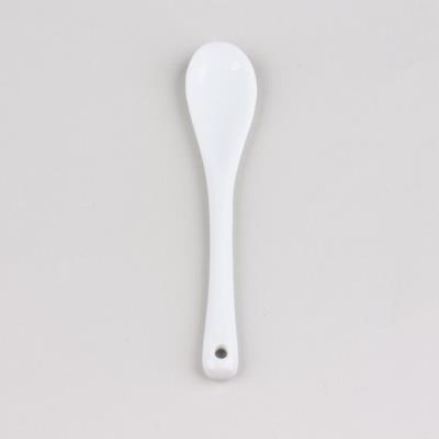 Table Passion - Cuillere Porcelaine Blanche 11 Cm (Lot De 6)