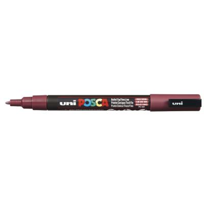 uni-ball Marqueur peinture POSCA PC-3M, lie de vin