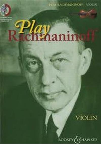 Play Rachmaninoff 11 Pieces Violon/Piano  +Cd