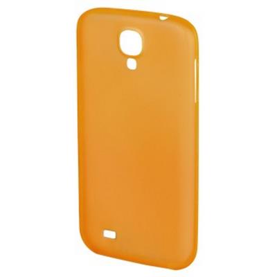 Hama Mobile Phone Cover Ultra Slim - Beschermende bedekking voor mobiele telefoon - plastic - oranje - voor Samsung Galaxy S4