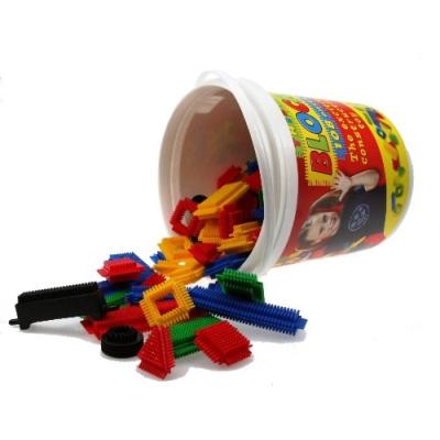 CREATIVE TOYS - CT 4060 - JEU DE CONSTRUCTION - BLOCS DE CHARDON - BARIL - 108 PIÈCES
