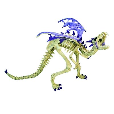 fig. le dragon squelette violet