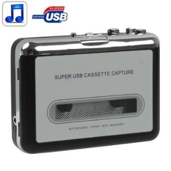 Lecteur Convertisseur k7 Cassette Audio au Format MP3 USB