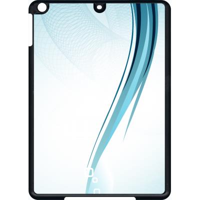 Coque pour apple ipad air forme bleu arrondi