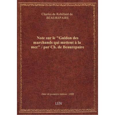 Note sur le \