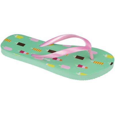 tongs Waikiki Beach filles menthe vert / rose taille 31