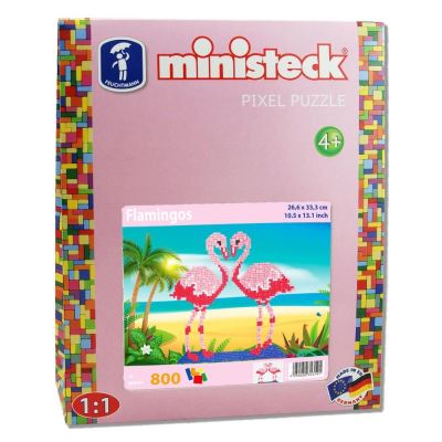 Ministeck flamant flamant 800 pièces
