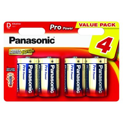 Pile Panasonic LR20 D x4 PRO POWER