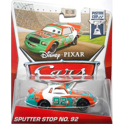 Mattel 2012-Disney Cars 2 Voiture Miniature Echelle 1:55- Sputter Stop N°92