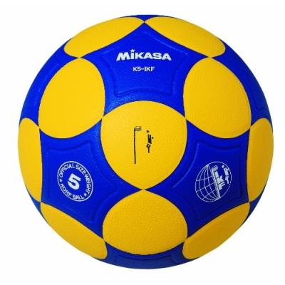 Mikasa® ikf ballon de korfbal 5 jaune noir - jaune bleu