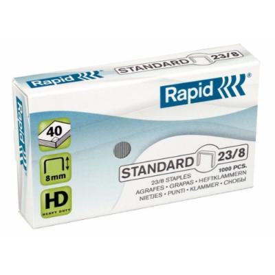 Rapid 24869200 Boîte De 1000 Agrafes 23 8 Mm Galva