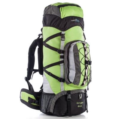 Skandika cairngorm 65+10 sac à dos trekking randonnée marche noir vert