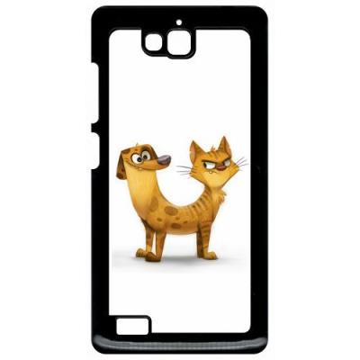 Coque huawei honor 3c et 3c 4g funny chienchat