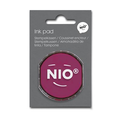 Tampon nio avec encreur cozy red - nio