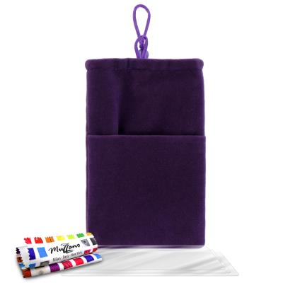 Pochette ORIGINALE , Cocoon,  Violet de MUZZANO pour HTC SENSATION + 3 Films de Protection Ecran UltraClear Pour HTC SENSATION