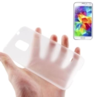 Galaxy S5 mini / G800 : Coque Housse Plastique Blanc « Ultra Fin »