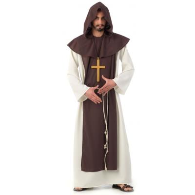 Costume de moine cistercien médiéval - M