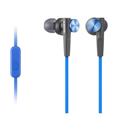 Sony MDRXB50APL.CE7 Ecouteurs intra-auriculaires Bleu