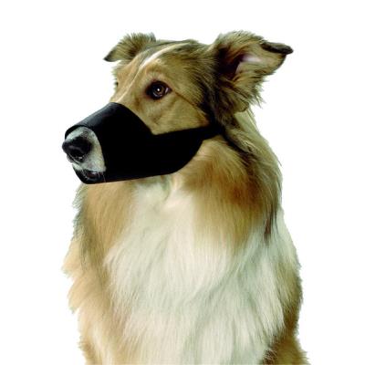 Muselière en nylon noir taille xl - rottweiller