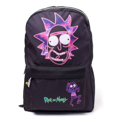 Rick and Morty Sac à Dos Loisir, Noir (Noir) - BIO-BP183874RMT