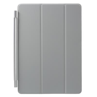 Etui en PU Single trois plis pour iPad Air 2 - Gris