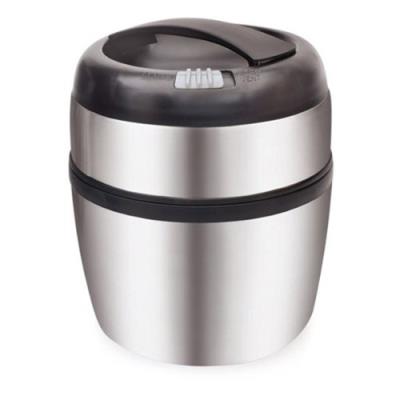 Iris - thermo duo 0,75l double paroi inox avec compartiment (silver)
