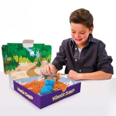 Kinetic sand coffret dinosaures sable a modeler