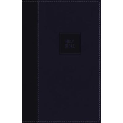 NKJV, Deluxe Gift Bible, Imitation Leather, Blue, Red Letter Edition - [Version Originale]