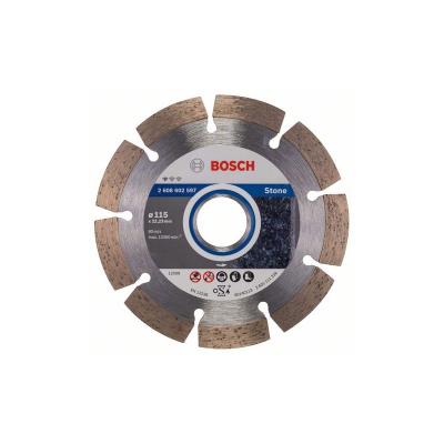 Bosch Disque à Tronçonner Diamanté Standard For Stone (230 X 22,23 X 2,3 X 10 Mm)