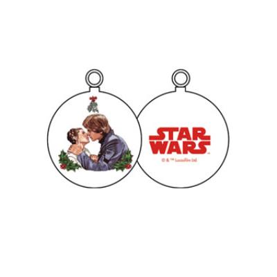 Star Wars décoration sapin Han & Leila