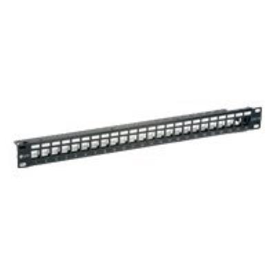 Equip panneau de raccordement avec agencement de câbles - 1U - 19