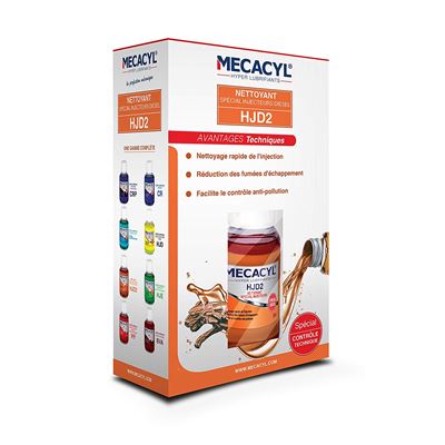 MECACYL *.* HJD2 - Hyper-Lubrifiant - 200 ml - Spécial nettoyage des injecteurs - Moteur diesel