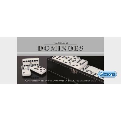 Gibsons - Set de dominos double 6 - Langue: anglais